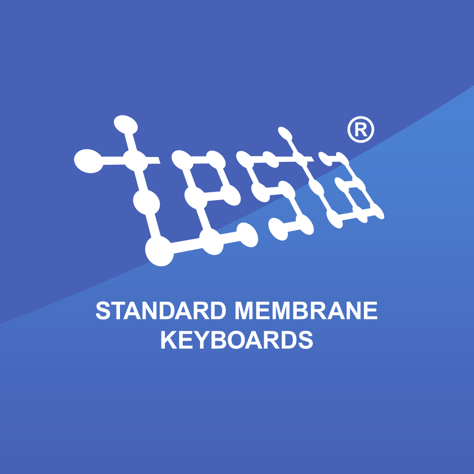 Logodesign: TESTA Standard Membrane Keyboards